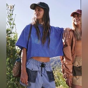 Free People Movement Inspire Tee in Electric Cobalt